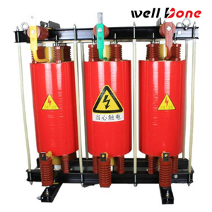 Reator de s&eacute;rie de alta tens&atilde;o com n&uacute;cleo de ferro tipo seco