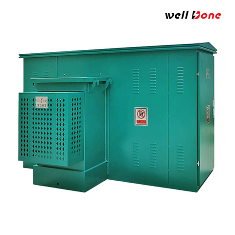 75KVA Трифазний трансформатор, встановлений на колодці